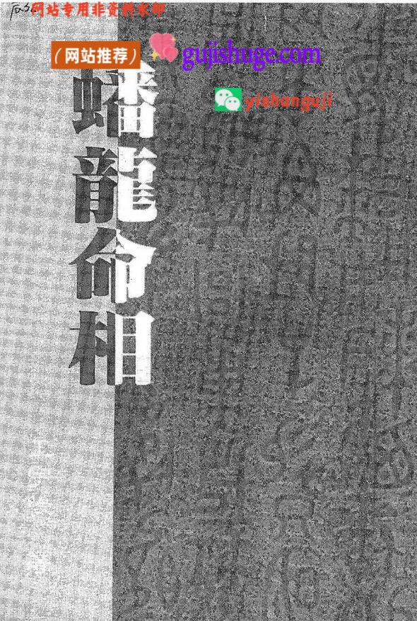 王宇绶《蟠龙命相》105页双页版