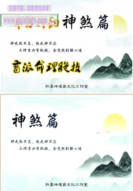 孙真坤-《串宫押韵命理绝技、神煞篇》